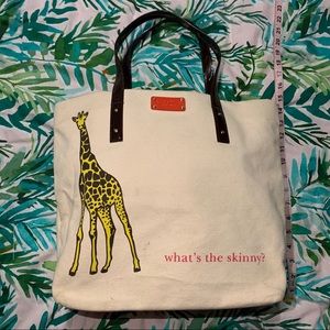 Kate spade giraffe what’s the skinny bag